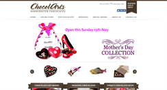 Desktop Screenshot of chocolarts.com.au